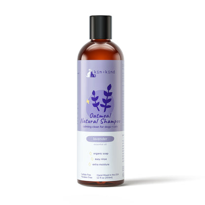 kin+kind Oatmeal Shampoo Lavender 12oz
