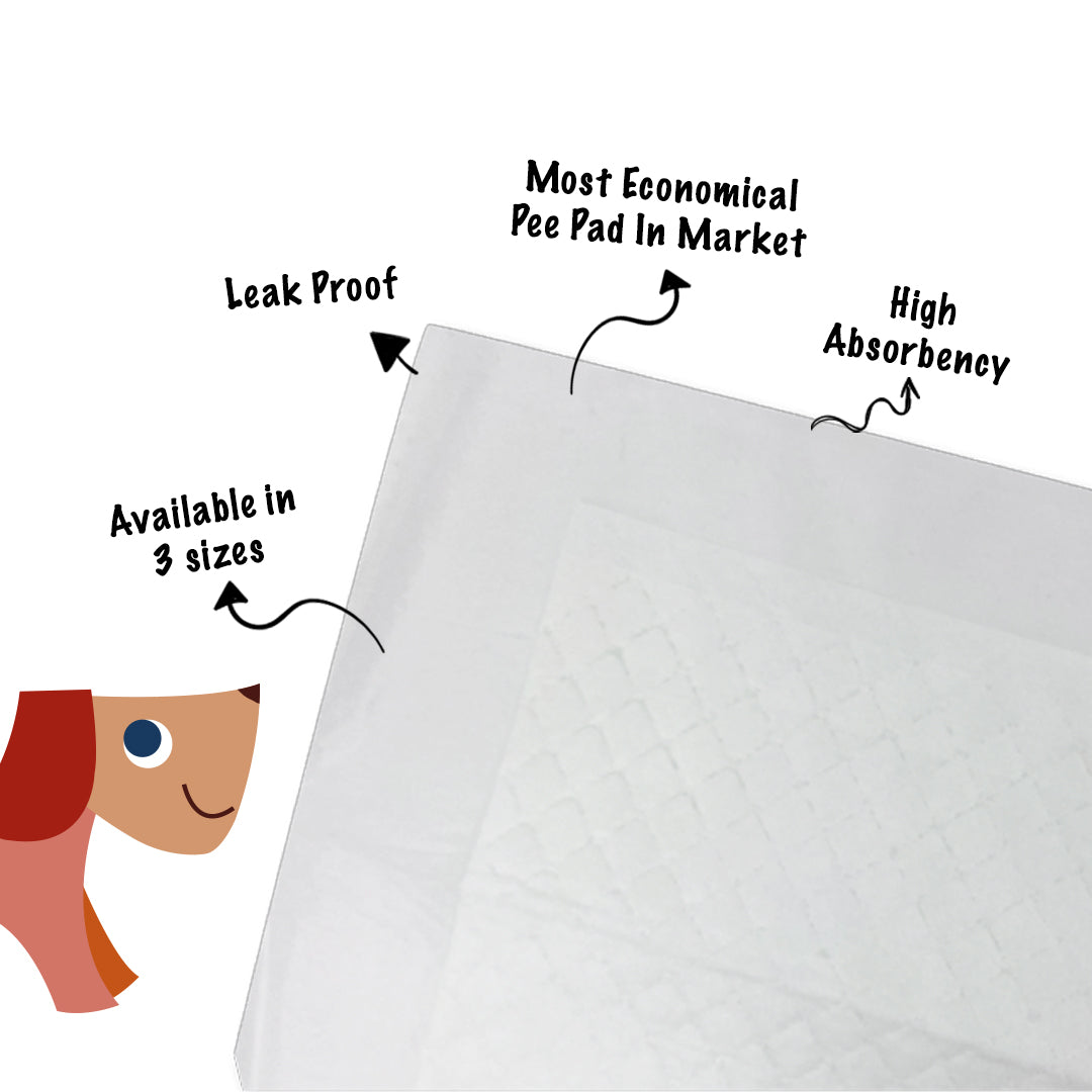 Cocoyo Pee Pads Medium 60×45cm (50pcs) – Leak-Proof, Anti-Bacterial & Highly Absorbent