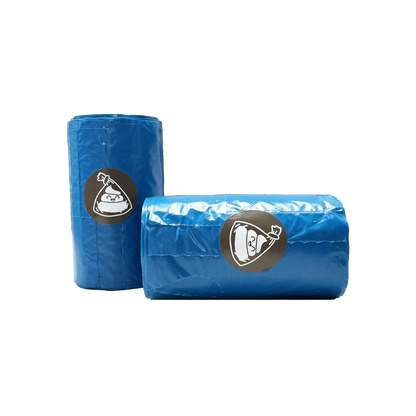 Care For The Good Ocean Breeze Scented Poop Bags with Handles 120pcs – Easy Tie, Eco-Friendly & Refreshing