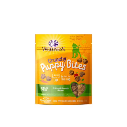 Wellness Puppy Bites Grain Free Dog Treats - Crunchy Chicken 6oz