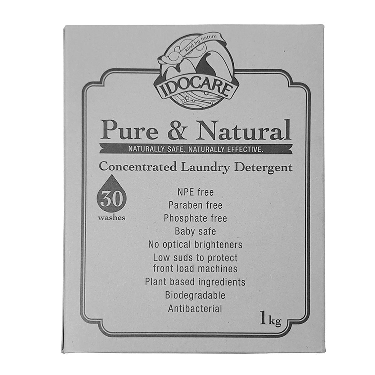 IDoCare Pure Natural Concentrated Laundry Powder – Fragrance-Free & Pet-Safe