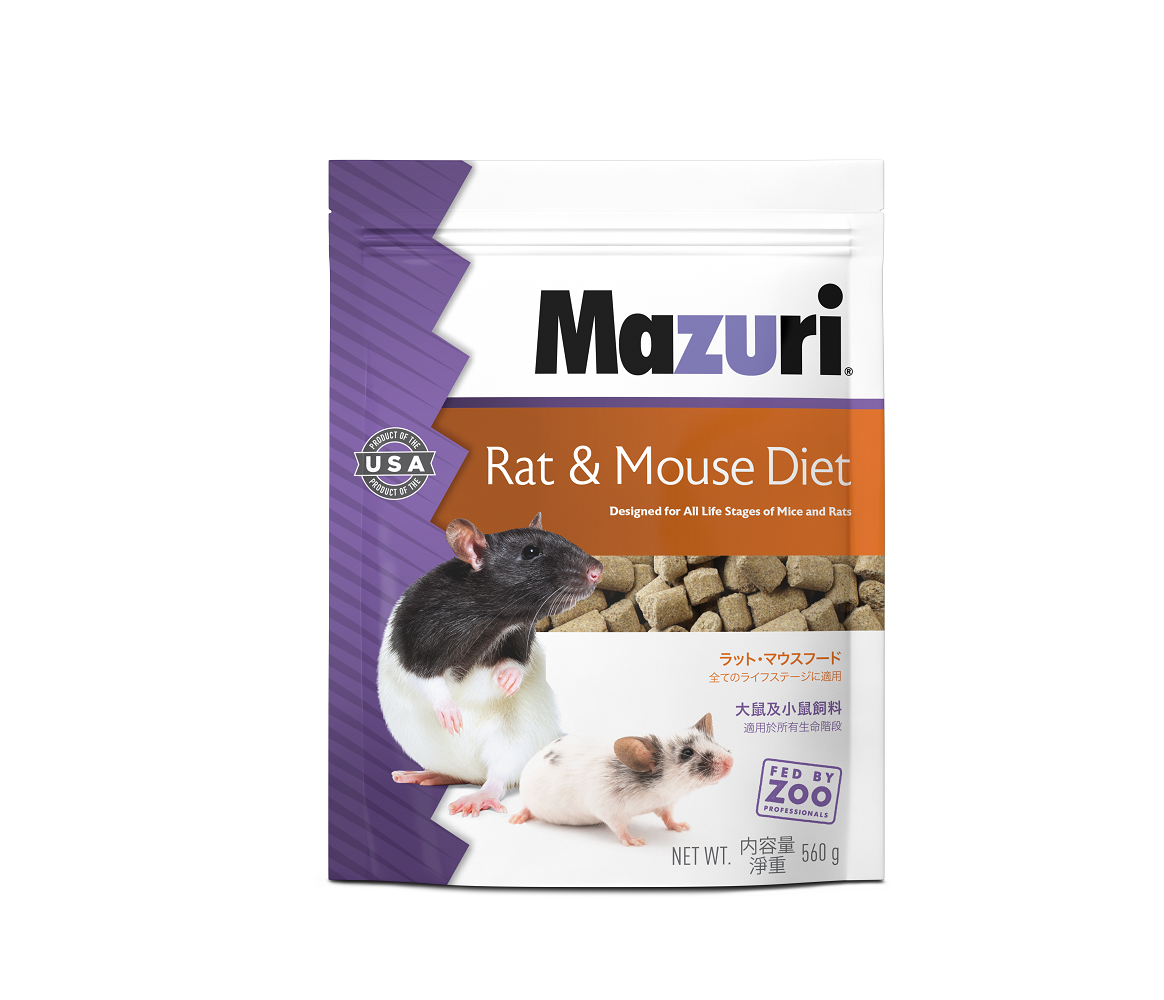 Mazuri Rat & Mouse Diet – Complete Nutrition for Rodents Lab Block