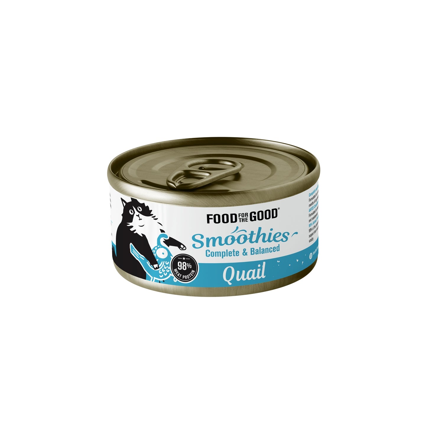 Food For The Good Smoothies Duck Complete & Balanced Canned Cat Food 80g