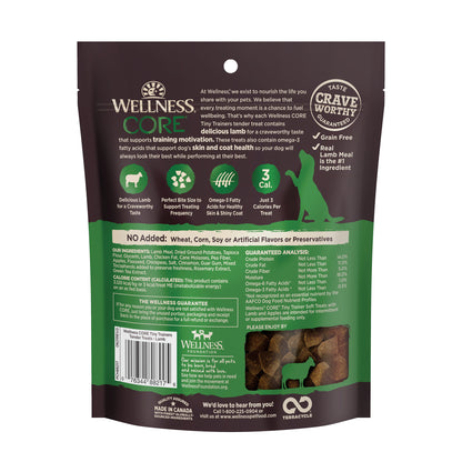 Wellness CORE Tiny Trainers Lamb & Apple Grain Free Dog Treats 6oz