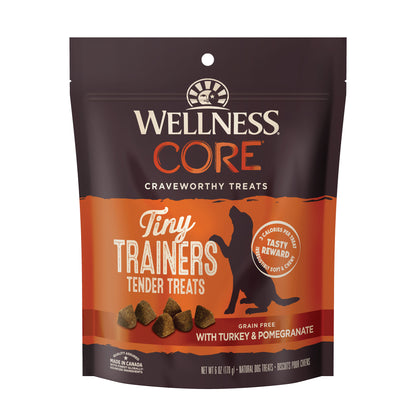 Wellness CORE Tiny Trainers Turkey & Pomegranate Grain Free Dog Treats 6oz