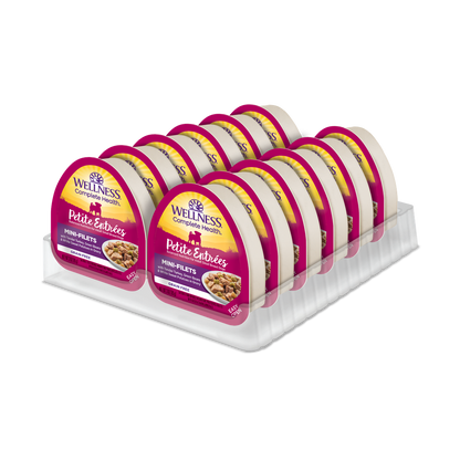 Wellness Petite Entrees Mini Filets Tender Turkey with Green Beans & White Sweet Potatoes in Gravy Grain Free Dog Food 85g