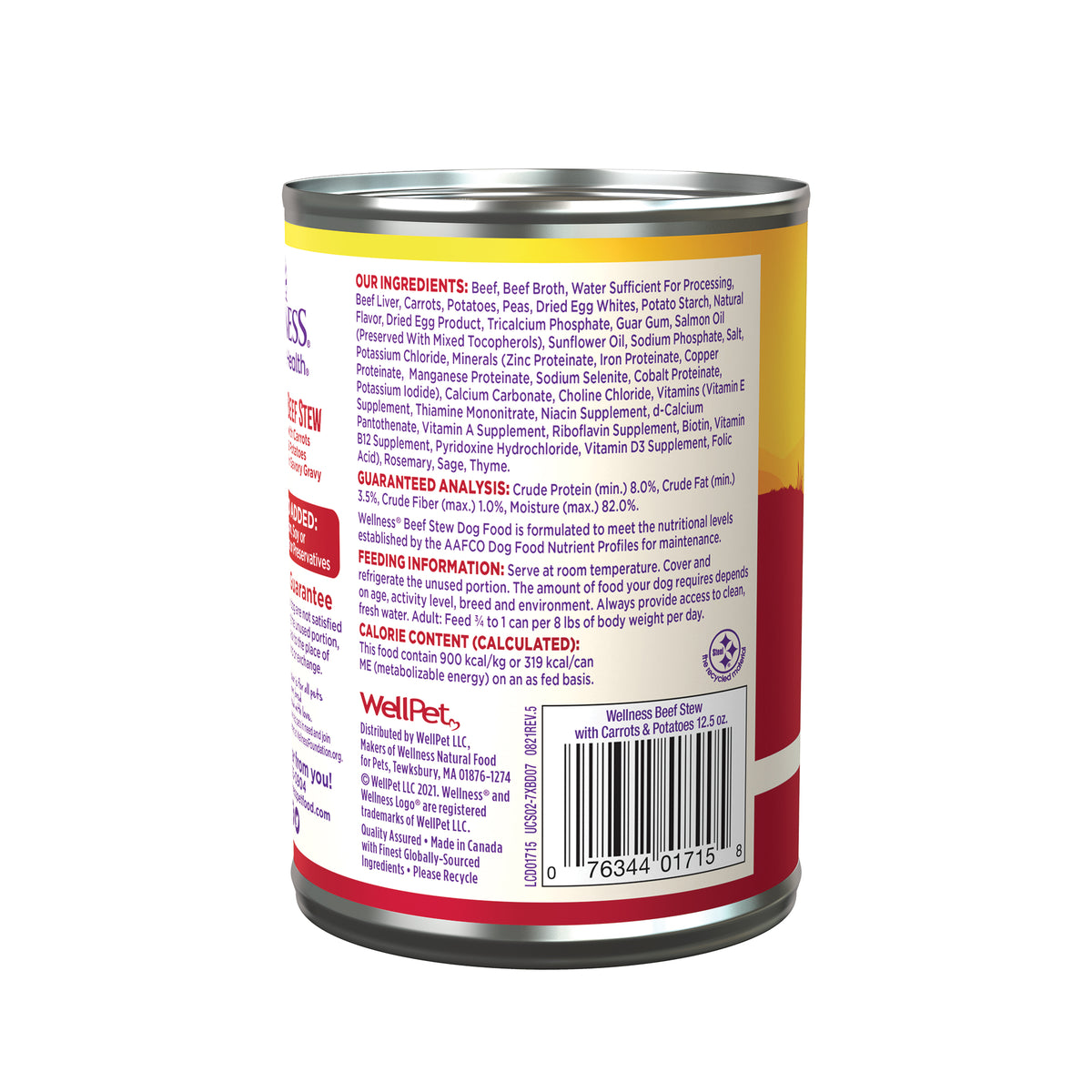 Wellness Simple Grain Free Turkey & Potato Adult Dry Dog Food 26lb | Limited Ingredient Diet for Sensitive Dogs