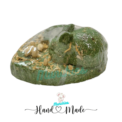 Munchies Rabbit-Themed Birthday Hay Cake (7–10cm) – Natural Celebration Treat