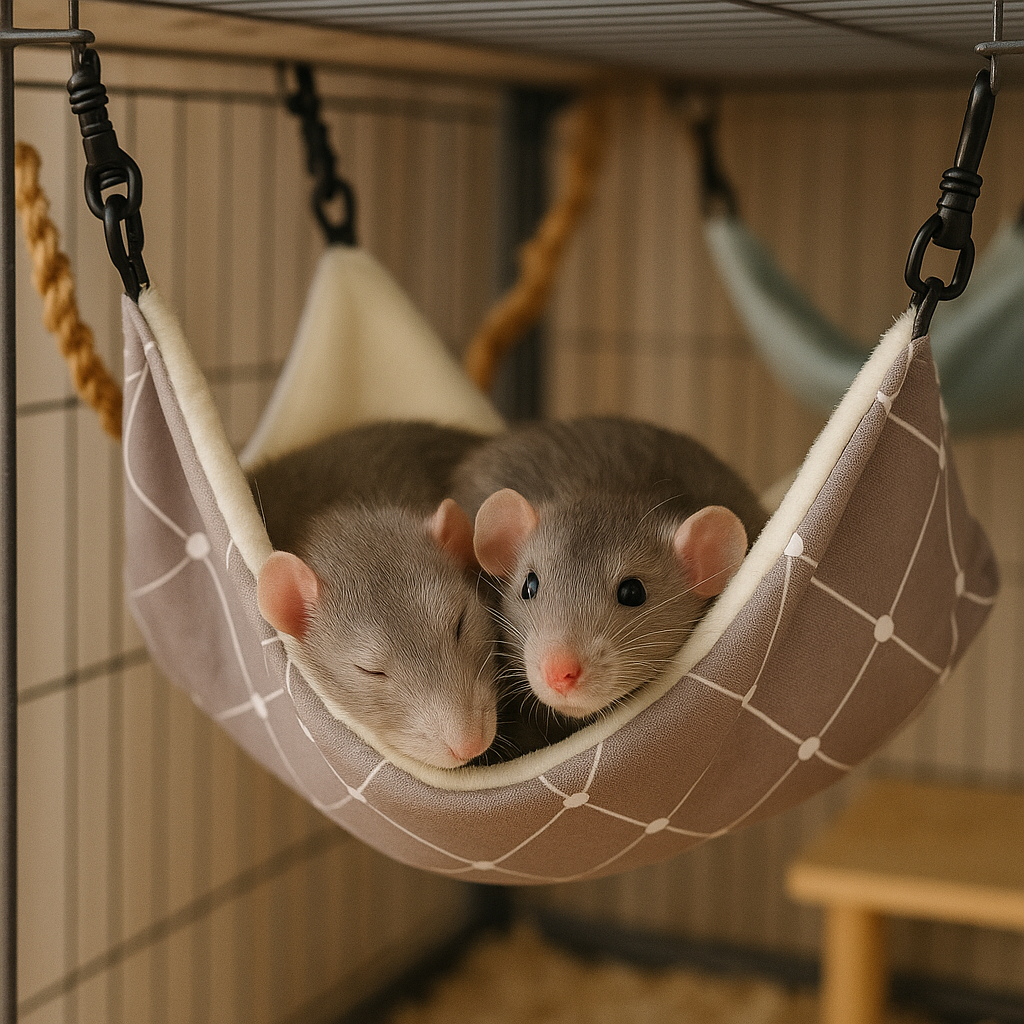 MidWest Mushroom Diamond Hammock Hideaway – for Rats, Ferrets & Guinea Pigs