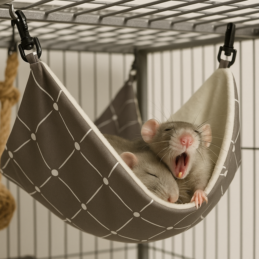 MidWest Mushroom Diamond Hammock Hideaway – for Rats, Ferrets & Guinea Pigs