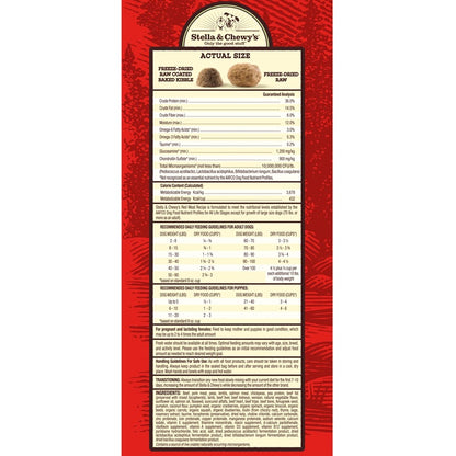 Stella & Chewy’s Red Meat Raw Blend Kibble for Dogs 3.5LB
