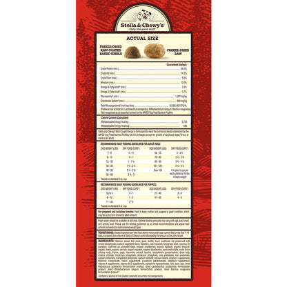 Stella & Chewy’s Raw Blend Wild Caught Fish Grain-Free Kibble with Freeze-Dried Raw for Dogs 3.5LB