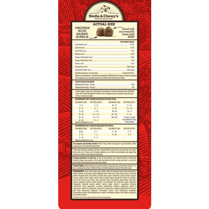 Stella & Chewy’s Cage Free Duck Raw Coated Kibble for Dogs 3.5LB