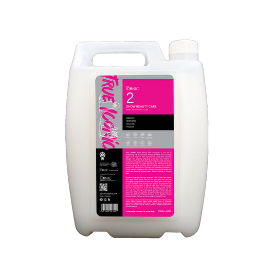True Iconic Show Beauty Care Dog Conditioner for Soft Healthy Coats 1 Gallon