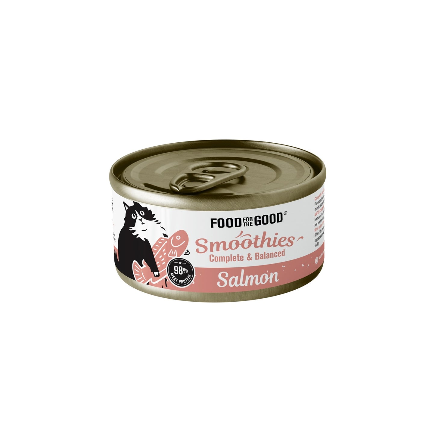 Food For The Good Smoothies Duck Complete & Balanced Canned Cat Food 80g