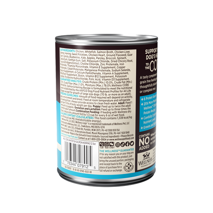 Wellness CORE Whitefish, Salmon & Herring Grain Free Wet Dog Food 12.5oz
