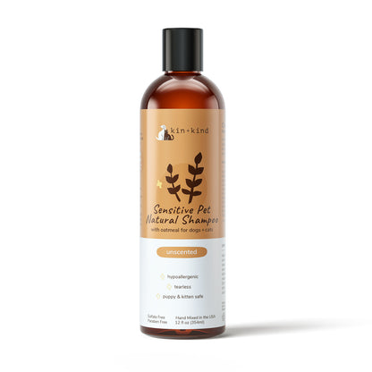 kin+kind Deep Clean Shampoo Almond and Vanilla 12oz
