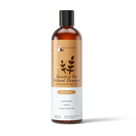 kin+kind Deep Clean Shampoo Almond and Vanilla 12oz