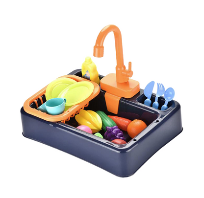 Munchies Interactive Pet Enrichment Play Sink – Water Foraging Toy for Small Pets