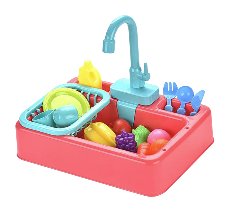Munchies Interactive Pet Enrichment Play Sink – Water Foraging Toy for Small Pets
