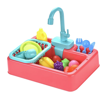 Munchies Interactive Pet Enrichment Play Sink – Water Foraging Toy for Small Pets