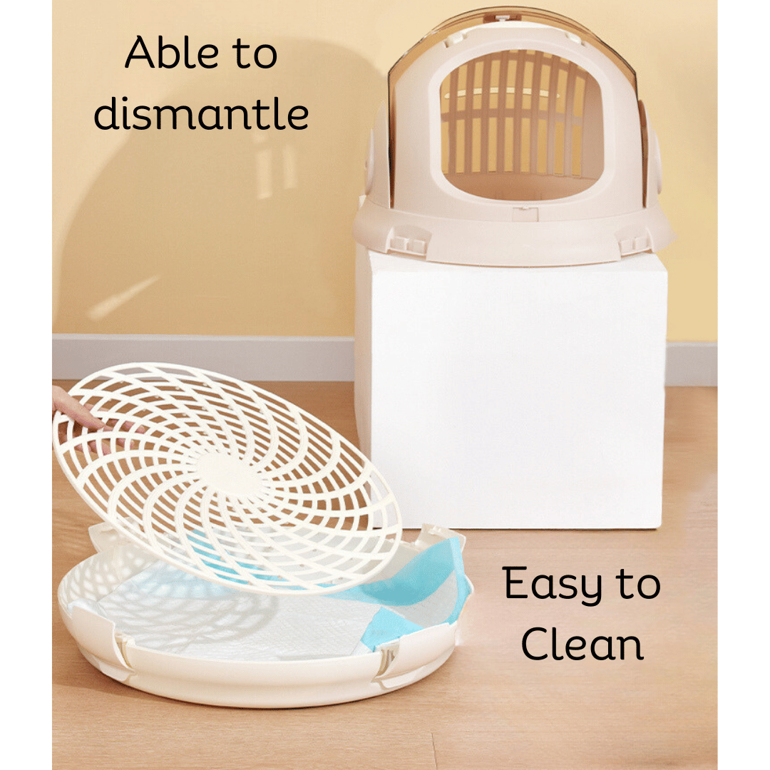 Munchies Space Capsule Pet Carrier – Portable Travel Box for Cats, Small Dogs & Pets