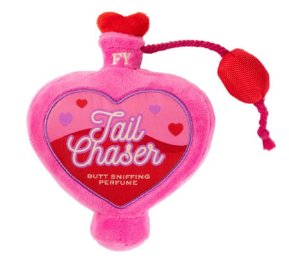 FuzzYard Valentine's Day Rose Plush Dog Toy with Squeaker