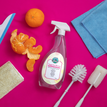 IDoCare Tangerine Breeze All-Purpose Cleaning Spray – Pet-Safe Citrus Fresh Formula,