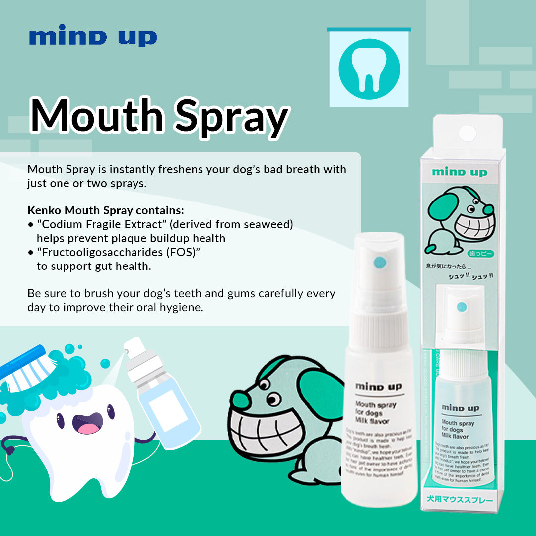 Mind Up Kenko Care Dog Mouth Spray 30ml