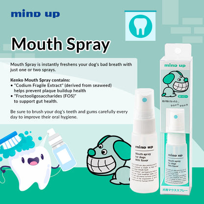 Mind Up Kenko Care Dog Mouth Spray 30ml