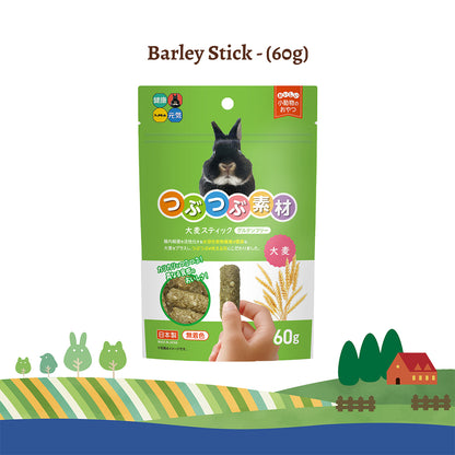 Hi-Pet Tsubu Tsubu Sozai Barley Stick Treats for Rabbits & Small Pets – 60g