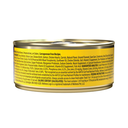 Wellness Complete Health Turkey & Salmon Pate Grain Free Canned Cat Food 5.5oz
