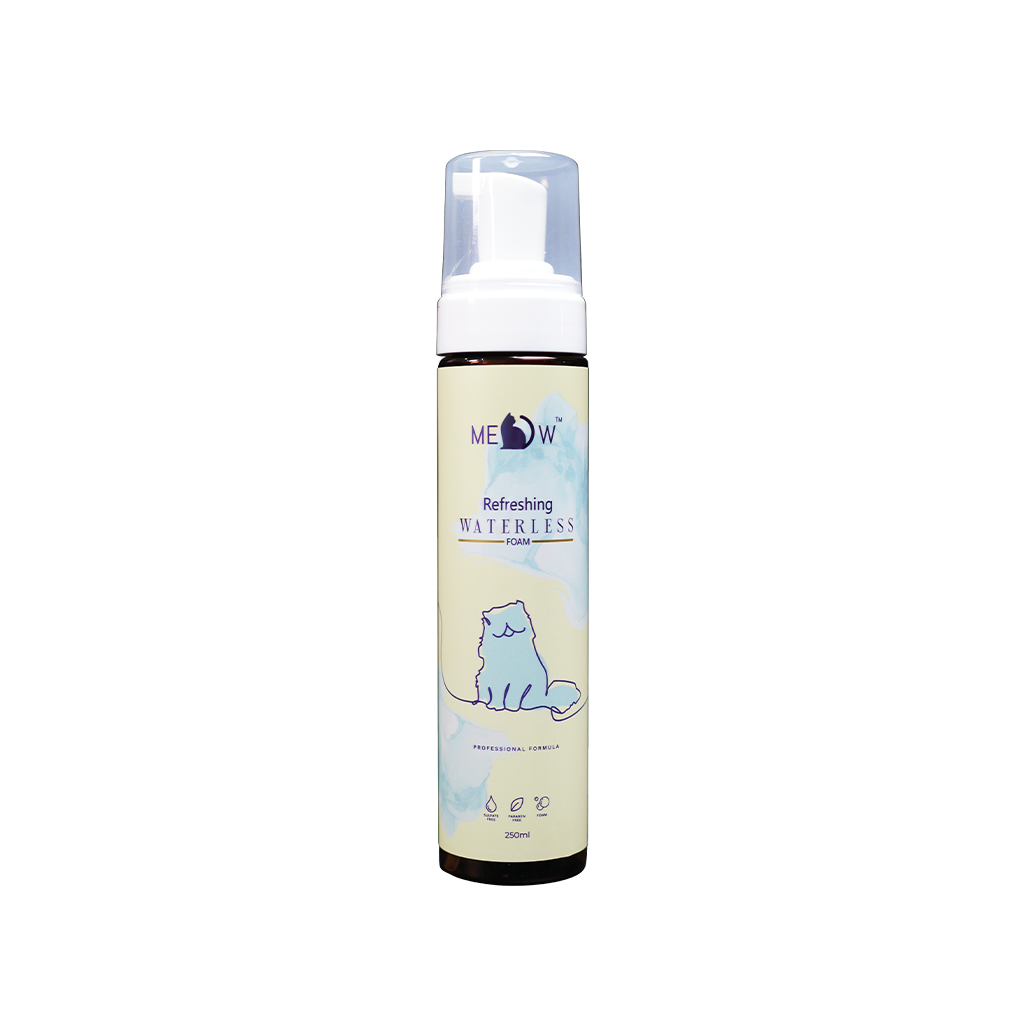 True Iconic Refreshing Waterless Foam for Cats Quick Clean No Rinse 250ml