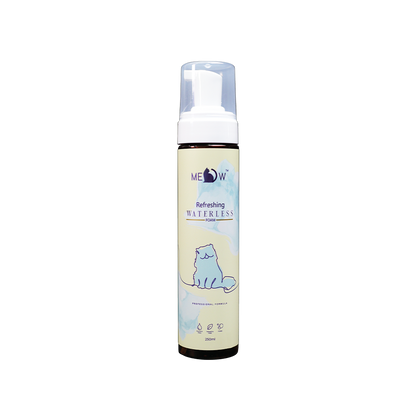 True Iconic Refreshing Waterless Foam for Cats Quick Clean No Rinse 250ml