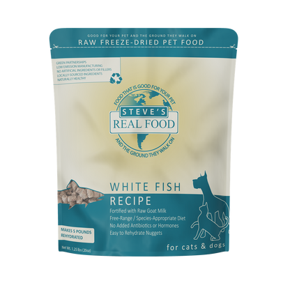 Steve's Real Food Novel Protein Freeze Dried Raw Food for Cats & Dogs 20oz