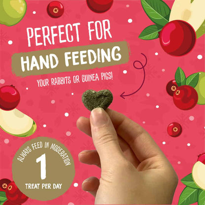 [Any 4 for $19.80] Burgess Excel Winter Berry Bakes for Rabbits & Guinea Pigs 60g – Limited Edition Seasonal Snack