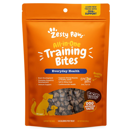 Zesty Paws All in One Training Bites for Dogs 8oz