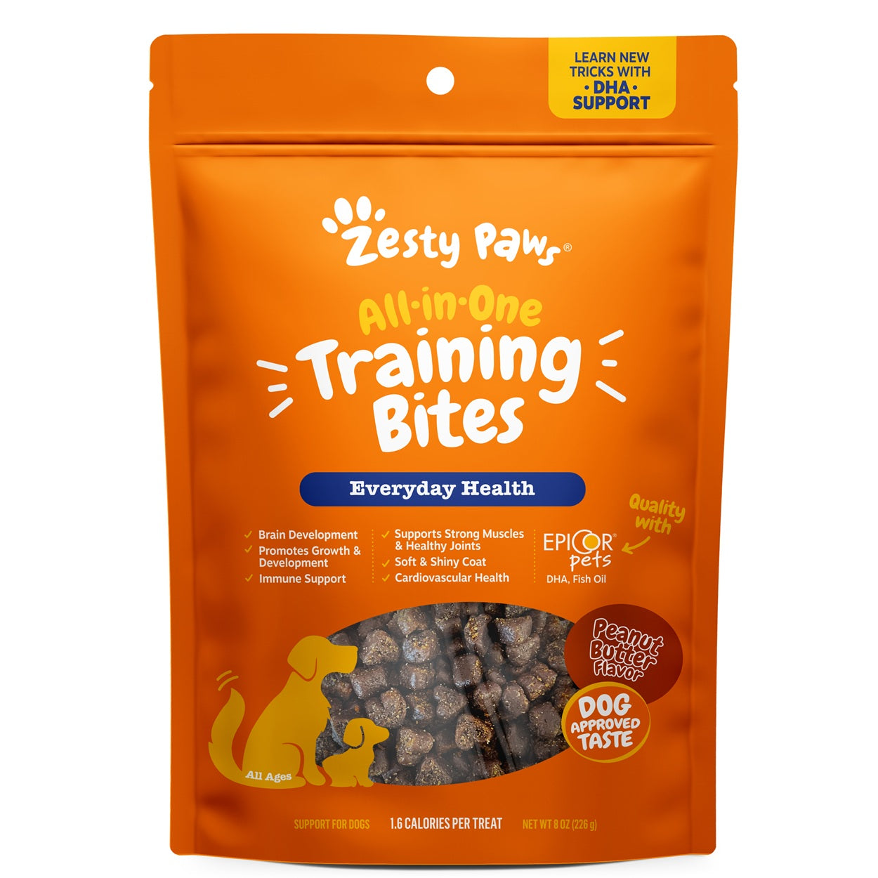Zesty Paws All in One Training Bites for Dogs 8oz