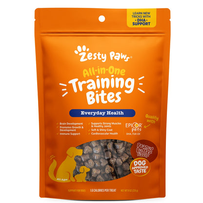 Zesty Paws All in One Training Bites for Dogs 8oz
