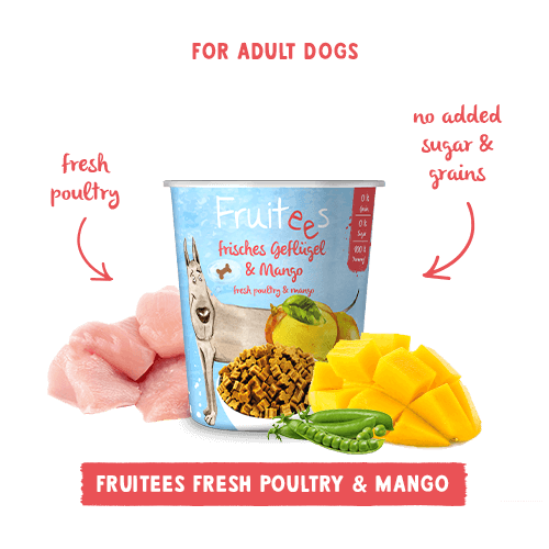 Bosch Fruitees Dog Treats Poultry and Mango