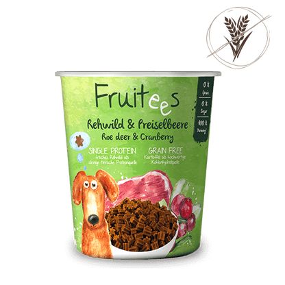 Bosch Fruitees Dog Treats Roe Deer and Cranberry