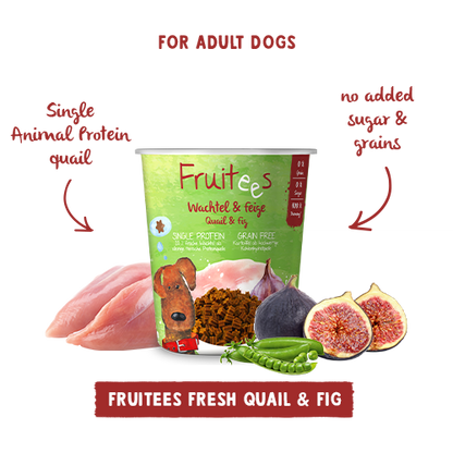 Bosch Fruitees Dog Treats Quail and Fig