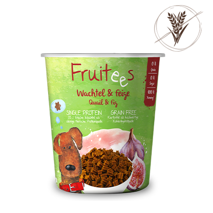 Bosch Fruitees Dog Treats Quail and Fig