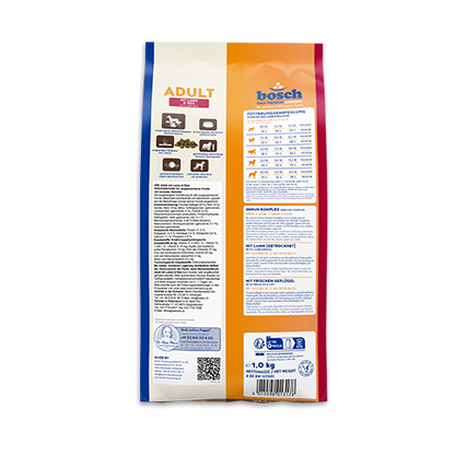 Bosch High Premium Concept Adult Lamb and Rice Dog Food 3kg