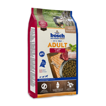 Bosch High Premium Concept Adult Lamb and Rice Dog Food 15kg