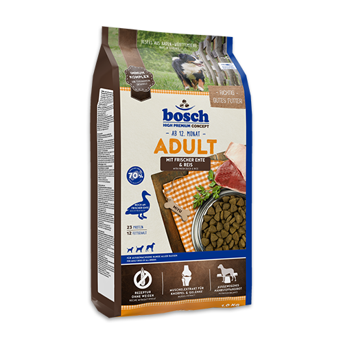 Bosch High Premium Concept Adult Duck and Rice Dog Food 15kg