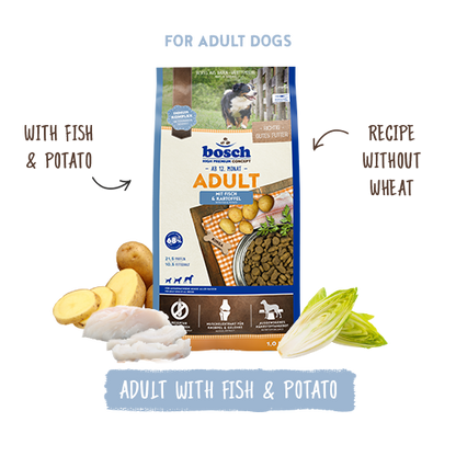 Bosch High Premium Concept Adult Fish and Potato Dog Food 3kg