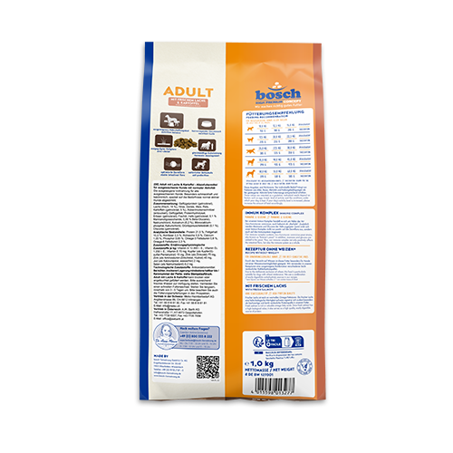 Bosch High Premium Concept Adult Salmon and Potato Dog Food 15kg