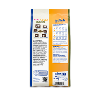 Bosch High Premium Concept Mini Adult Poultry and Millet Dog Food 3kg