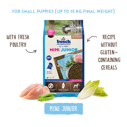 Bosch High Premium Concept Mini Junior Puppy Food 3kg